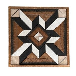 Handmade Wooden Barn Quilt Wall Art